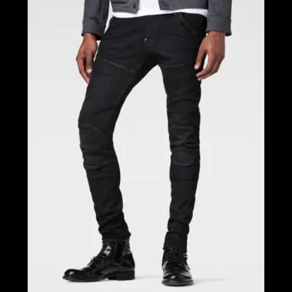 G-Star Raw 28x32 Black Super Slim Jeans